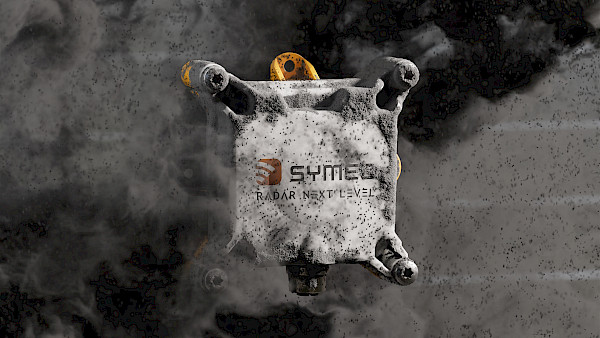 Sensor covered in dirt — still working